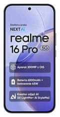 realme REALME 16 Pro 5G pametni telefon 8 GB/256 GB vijolična