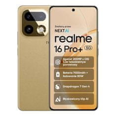 realme REALME 16 Pro+ 5G pametni telefon 8 GB/256 GB zlate barve