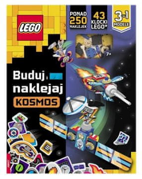 LEGO Knjiga za sestavljanje in sestavljanje LEGO vesolja