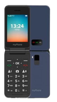 myPhone Mobilni telefon MYPHONE Flip LTE črne barve