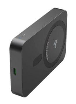 Hama HAMA Qi2 10000 mAh MagSafe prenosna baterija črne barve