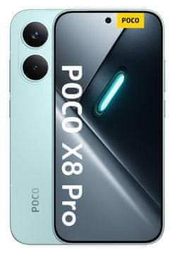 POCO Pametni telefon POCO X8 Pro 5G 12 GB/512 GB zelene barve