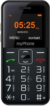 myPhone Telefon za starejše MYPHONE Halo Easy Black