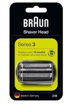 Braun BRAUN Series 21B črna nadomestna rezila