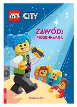 LEGO Knjiga LEGO City. Poklic: Pevec
