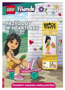 LEGO Knjiga LEGO Friends Pustolovščine v Heartlakeu