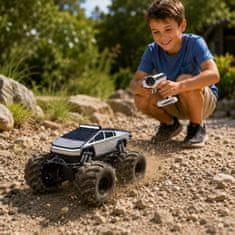 JOJOY® Amfibijski RC avto 4WD, vožnja po vodi in kopnem, 2.4GHz daljinski, 45 min delovanja | AMFIBIA