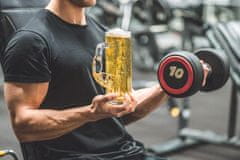 Gadget Master Kozarec za pivo z mišičastim ročajem 620 ml