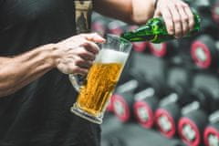 Gadget Master Kozarec za pivo z mišičastim ročajem 620 ml