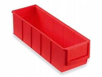 Allit ShelfBox 500 S Regalni Kontejner | Rdeč