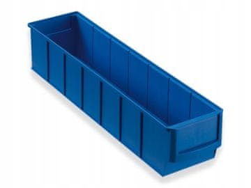 Allit Polični zabojnik ShelfBox 400 S | Modre barve