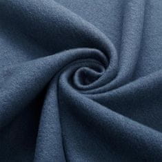 Nikcorp Dvostranski šal Pashmina unisex, mehak zimski šal 196x62 cm, mornarsko modra in temno siva barva, velikost L, eleganten modni dodatek za jesen in zimo, primeren za darilo, 300g, mešanica materialov