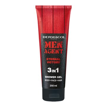 Dermacol Gel za prhanje 3v1 Eternal Victory Men Agent (gel za prhanje) 250 ml