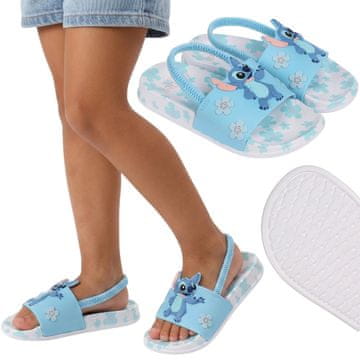 Disney DISNEY Stitch Protizdrsne kopalne natikače za otroke, plažni sandali z elastiko