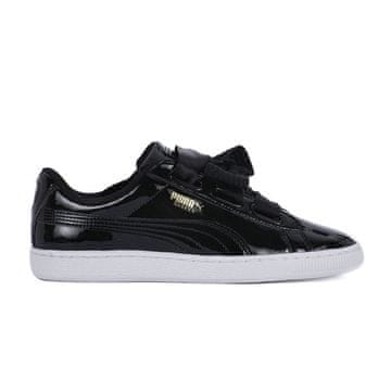 Puma Čevlji bela Basket Heart Safari