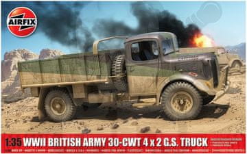 Airfix Tovornjak britanske vojske AIRF-1380 iz druge svetovne vojne, 30-cwt 4x2 G