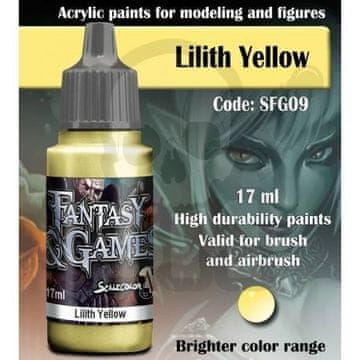 Scale75 SFG-09 Barva lestvice Lilith rumena