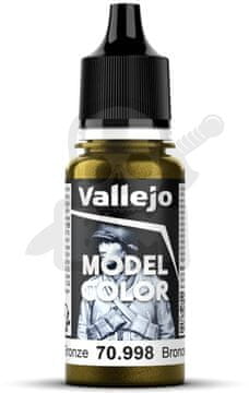 Vallejo VALL-70998 Barva modela 17 ml bronasta