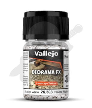 Vallejo VALL-26303 Diorama FX Lansc. Besedilo. Alkalno. Bela 2
