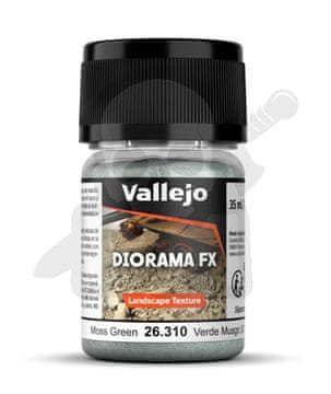Vallejo VALL-26310 Diorama FX Lansc. Besedilo. Mahovno zelena 0.1