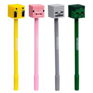 Puckator PKPEN254 Minecraft tanki flomaster, 4 kosi.