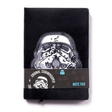 Puckator Zvezek A5 z vrsticami PKMEMO106 Original Stormtrooper