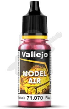 Vallejo VALL-71070 Model Air 17ml Signalno rdeča kovinska