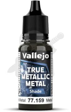 Vallejo VALL-77159 Prava kovinska barva za starano kovino 18 ml
