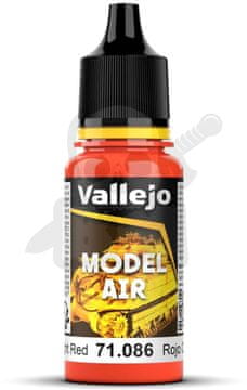 Vallejo VALL-71086 Model Air 17ml svetlo rdeča