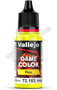 Vallejo VALL-72103 Igra C. Fluo 18 ml rumena