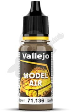 Vallejo VALL-71136 Model Air 17ml IJA Earth Brown
