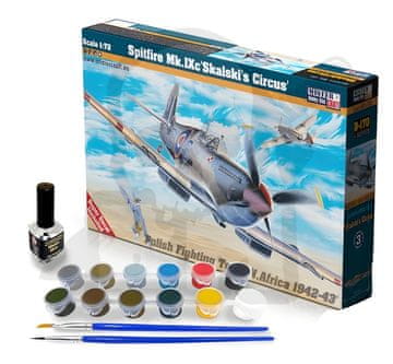 MisterCraft MCRZD170 Zaganjalnik Spitfire Mk.IX "Skalskijev cirkus"