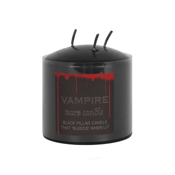 shumee SDF102446 7,5 cm stebrna sveča Vampire Tears