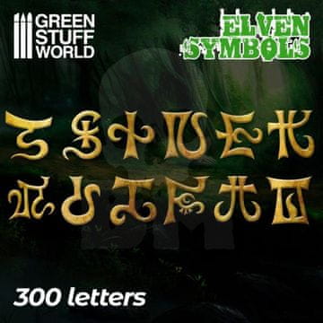 Green Stuff World GSTU505351 Vilinski simboli 300 črk