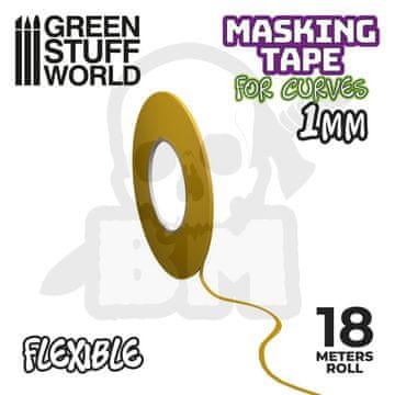 Green Stuff World GSTU504216 Fleksibilen maskirni trak 1 mm