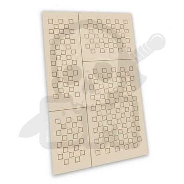 Green Stuff World GSTU500004 Samolepilne šablone Checker S 4 mm