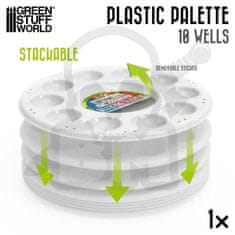 Green Stuff World GSTU527499 Plastična paleta 10 vdolbinic