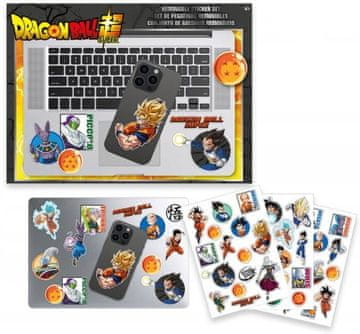 Kids Euroswan KID88202 Komplet nalepk Dragon Ball
