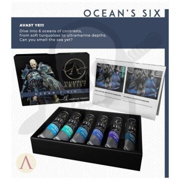 Scale75 SSAR-006 Scale75 Ocean's Six Paint Set