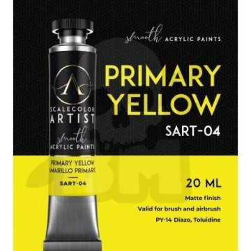 Scale75 SART-04 Lestvica Barvna umetnost Primarna rumena