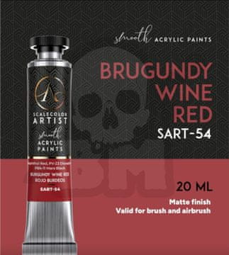 Scale75 SART-54 Scale75 Artist Range Burgundy Wine Red