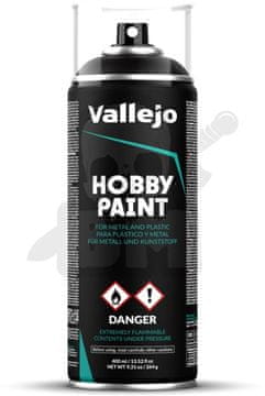 Vallejo VALL-28012 Osnovni črni temeljni premaz v spreju 400 ml