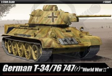 Academy ACAD-13502 nemški T-34/76747 (r) 1/35