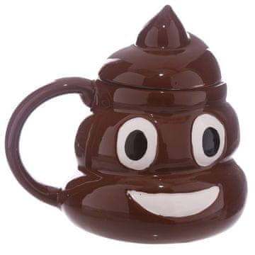 Puckator Skodelica z emoji kakanja PKMUG240
