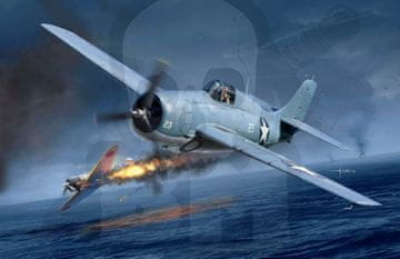 Academy ACAD-12355 F4F-4 Wildcat Bitka za Midway 1:48