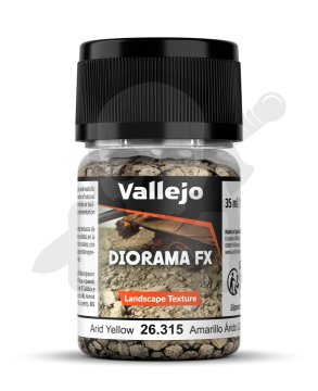 Vallejo VALL-26315 Diorama FX Lansc. Besedilo. Arid Yellow 2