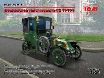 ICM ICM24031 Londonski taksi tipa AG iz leta 1910 v merilu 1:24