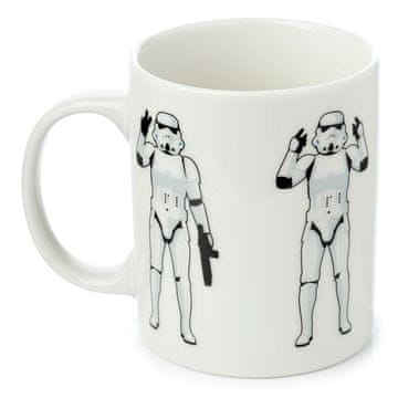 Puckator PKMUG408 Originalna bela skodelica Stormtrooper