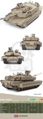 Academy ACAD-13504 M1A2 Tusk II ameriška vojska 1:35