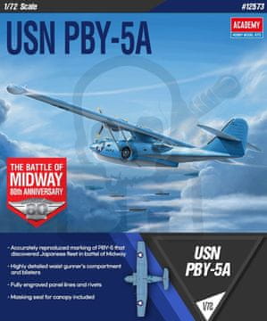 Academy ACAD-12573 USN PBY-5A Catalina Bitka za Midway 1:72
